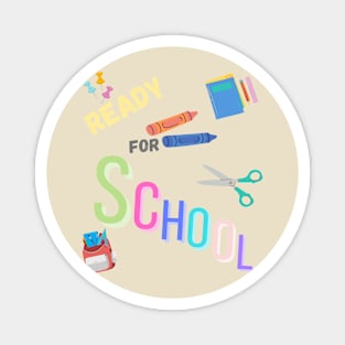 back to school ready Magnet